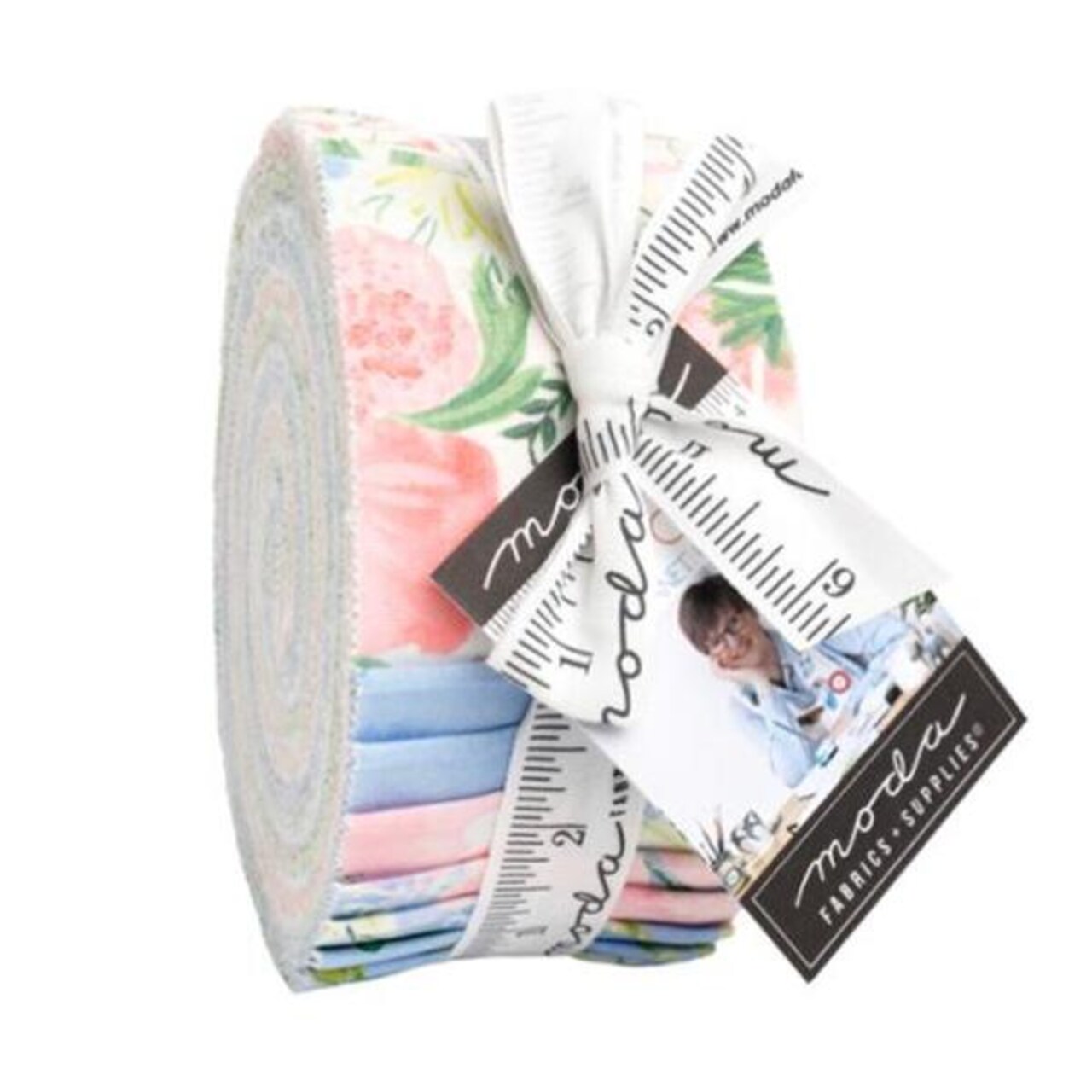 Sweet Cecily 2.5" Strip Roll (Jelly Roll) by Janet Clare for Moda (24640JR)